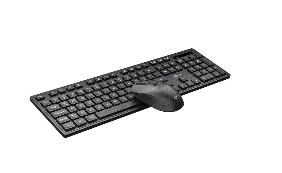 LECOO KW201 Q Türkçe Kablosuz Siyah Klavye + Mouse Seti