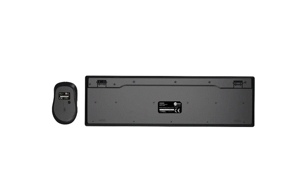 LECOO KW201 Q Türkçe Kablosuz Siyah Klavye + Mouse Seti