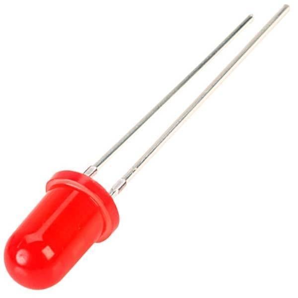 Led Kırmızı 5 Mm Mercekli