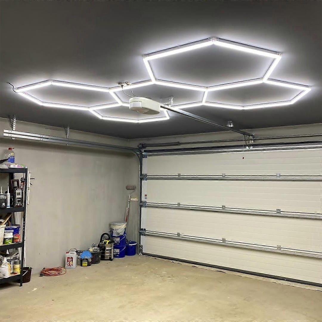 Ledx AL-RW7226 Altıgen Petek 240W Beyaz Led Armatür Garaj Dekoratif Aydınlatma
