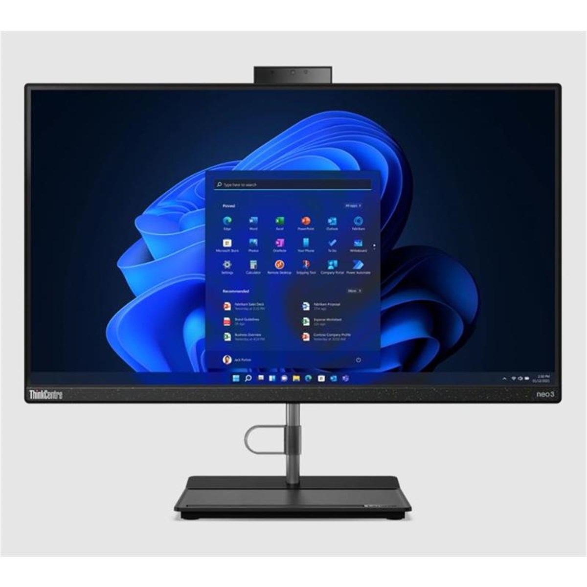 LENOVO NEO THINKCENTRE 12B0008JTX I7-1260P 8GB 512SSD 23.8 DOS AIO