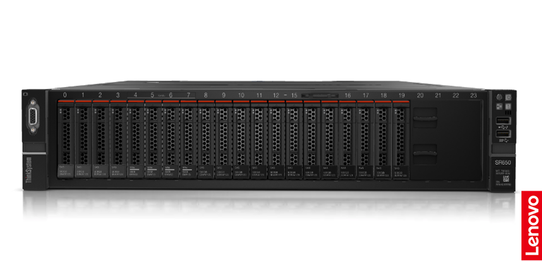 LENOVO SR650 V3 7D76A065EA SILVER 4510 32GB DD5 RDIMM-2X480GB SSD-1100W Rack Sunucu (12234)
