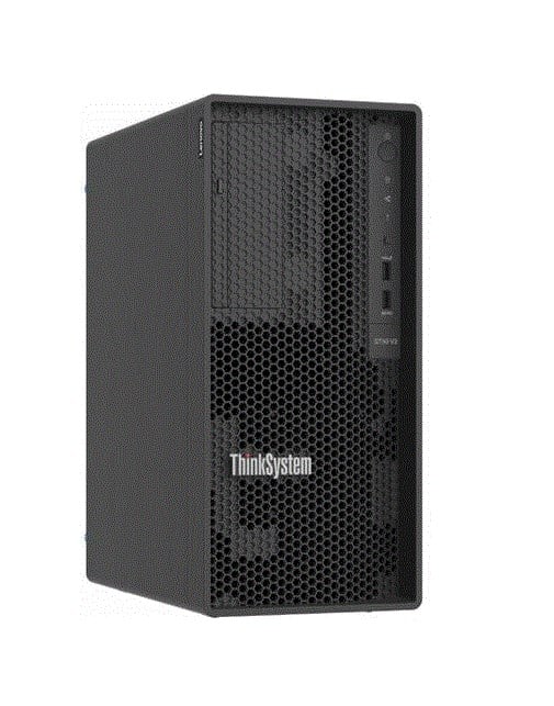 LENOVO ST50 V3 7DF31001EA XEON 6315P 4C 2.8GHz 16GB(1x16) 2X480 SSD 4U TOWER Raid 0,1 Server