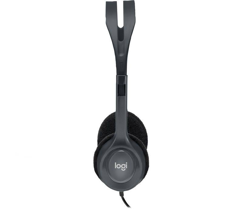 Logitech 981-000593 H111 Mikrofonlu kulaklık,siyah