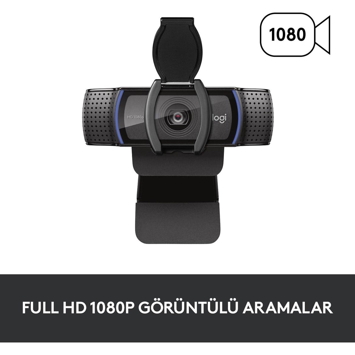 LOGITECH C920S HD PRO WEBCAM-SIYAH 960-001252