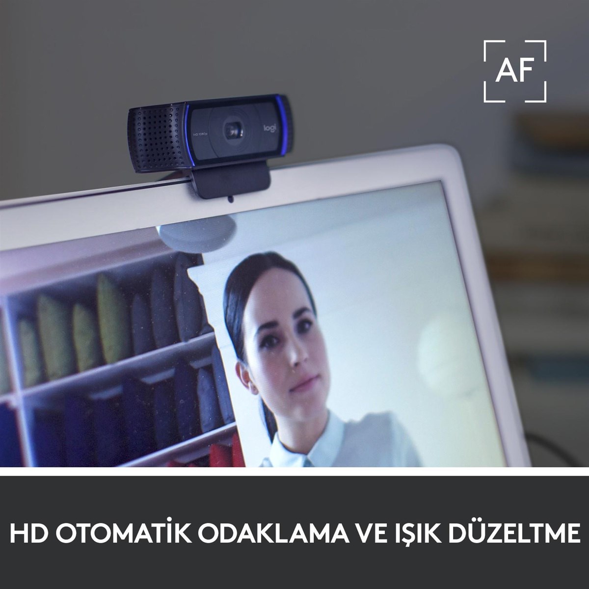 LOGITECH C920S HD PRO WEBCAM-SIYAH 960-001252