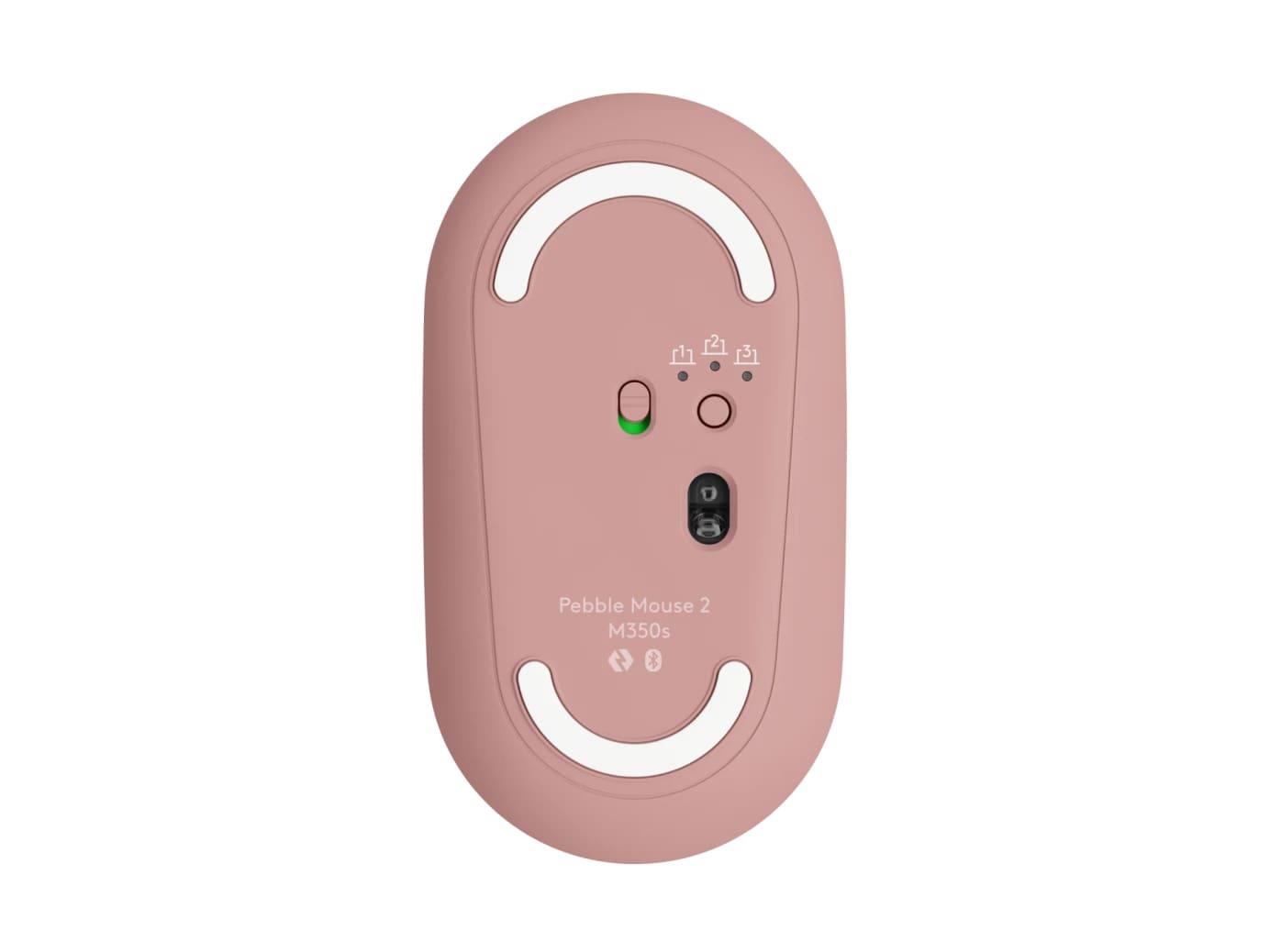 LOGİTECH PEBBL M350S MOUSE PEMBE 910-007014
