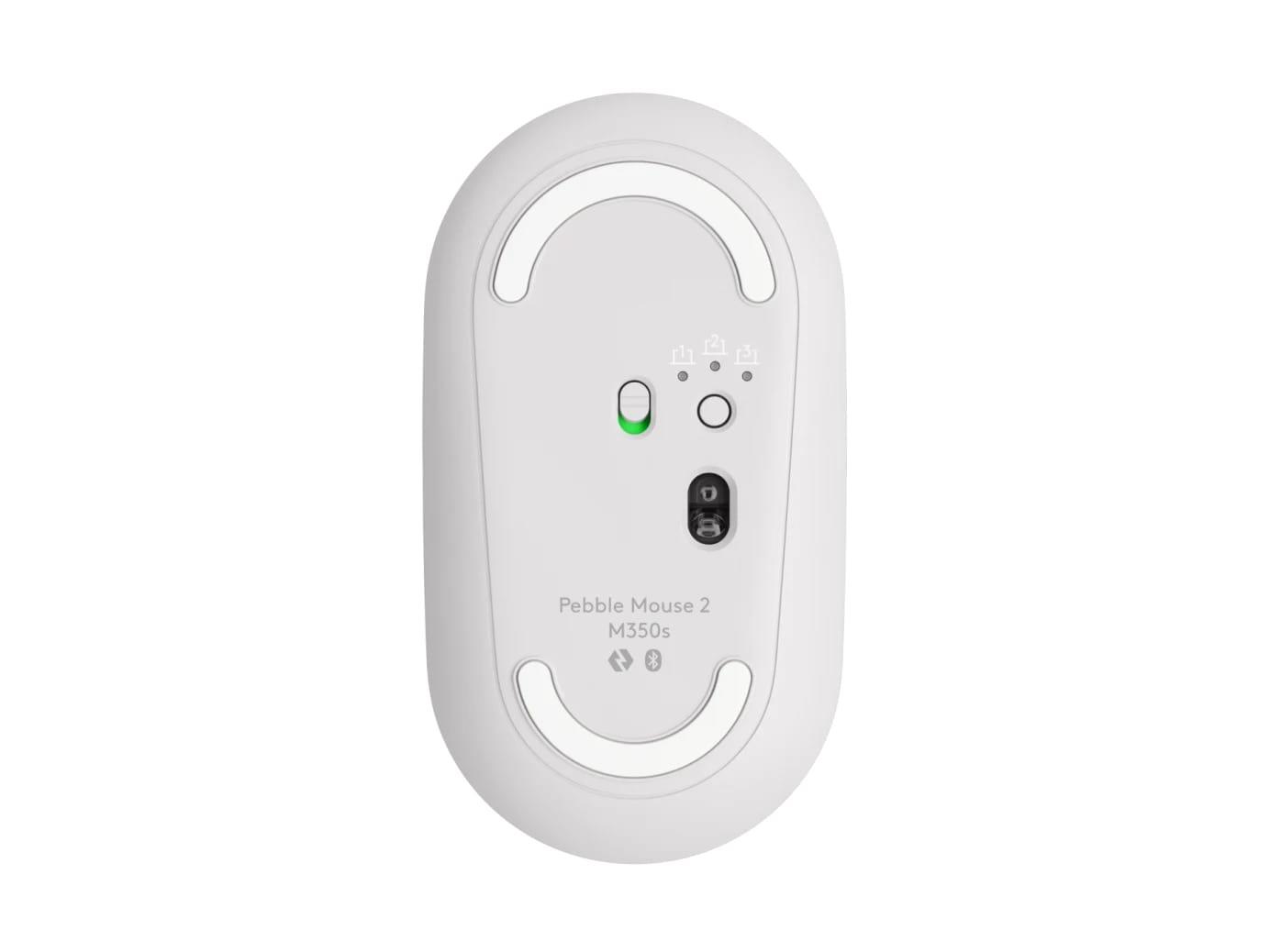 LOGITECH PEBBLE M350S MOUSE BEYAZ 910-007013