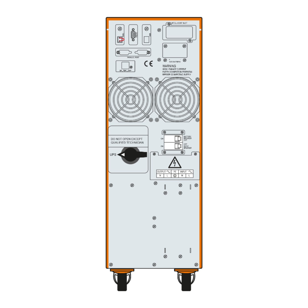 MAKELSAN 6KVA POWERPACK SE ONLINE LCD EKRAN TOWER UPS Ücretsiz Kurulum 1/1 (16X7AH) (+V.2)  K.G.K_PF=1