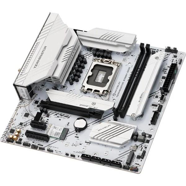 MAXSUN TEMINATÖR B760M GKD5 ICE DDR5 HDMI-DP PCIE 5.0 1700P MATX