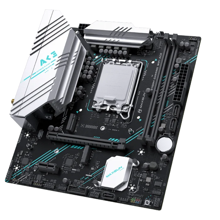 MAXUN B760M GAMING WIFI6E ACE DDR5 HDMI PCIE 4.0 1700p mATX