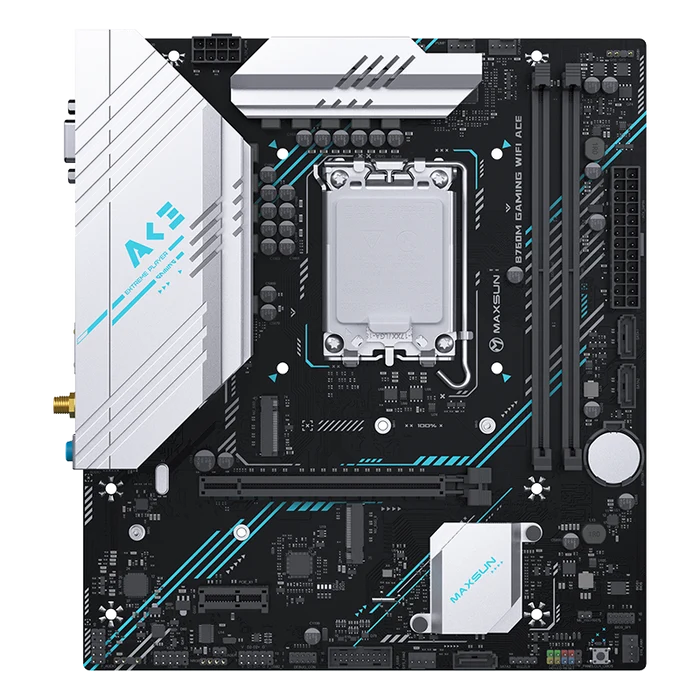 MAXUN B760M GAMING WIFI6E ACE DDR5 HDMI PCIE 4.0 1700p mATX