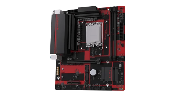 MAXUN B760M I-CAFE DDR5 HDMI-DP PCIE 5.0 1700p mATX