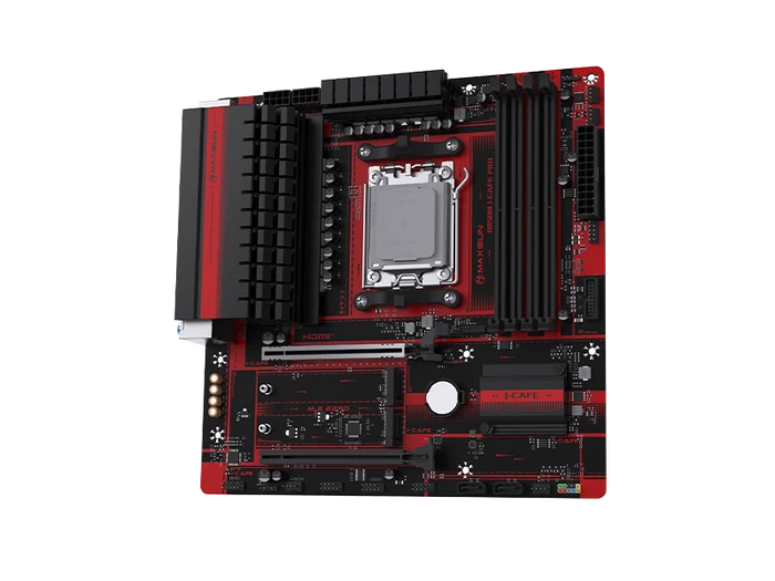 MAXUN B850M-M I-CAFE PRO DDR5 HDMI-DP PCIE 5.0 AM5 mATX