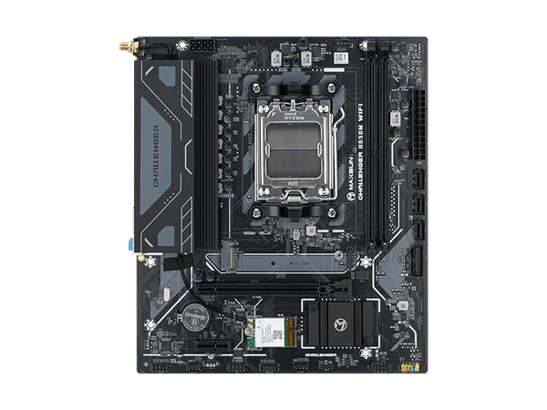 MAXUN CHALLANGER B650M WIFI V2 DDR5 HDMI-DP PCIE 4.0 AM5 mATX