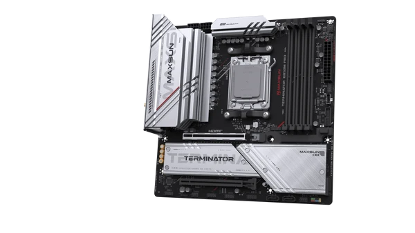 MAXUN TERMINATOR B850M PRO WIFI6E DDR5 HDMI-DP TYPEC PCIE 5.0 AM5 mATX