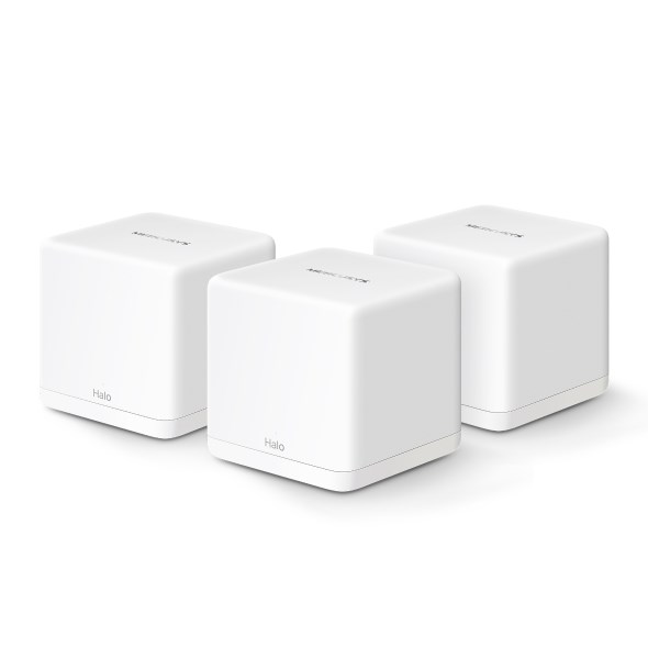 MERCUSYS HALO H60X 3P WIFI6 AX1500 Mesh Router 3'lü paket