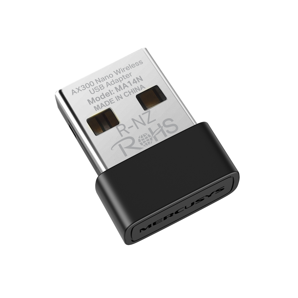 MERCUSYS MA14N WIFI6 AX300 Nano Usb Kablosuz Ağ Adaptörü