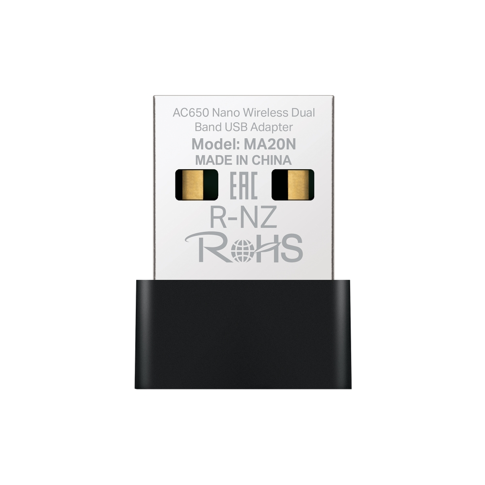 MERCUSYS MA20N WIFI5 AC650 Nano Usb Kablosuz Ağ Adaptörü