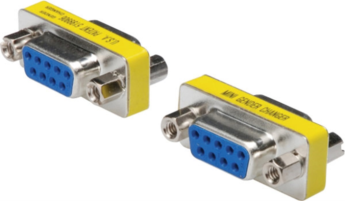 MINI GENDER DB9 F/F
