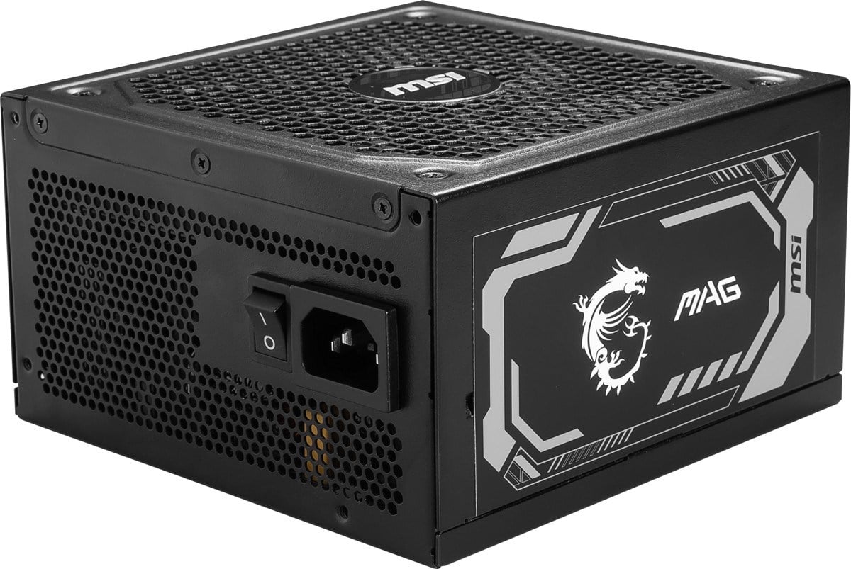 MSI 1000w 80+ Gold MAG A1000GL PCIE5 II Tam Modüler Power Supply