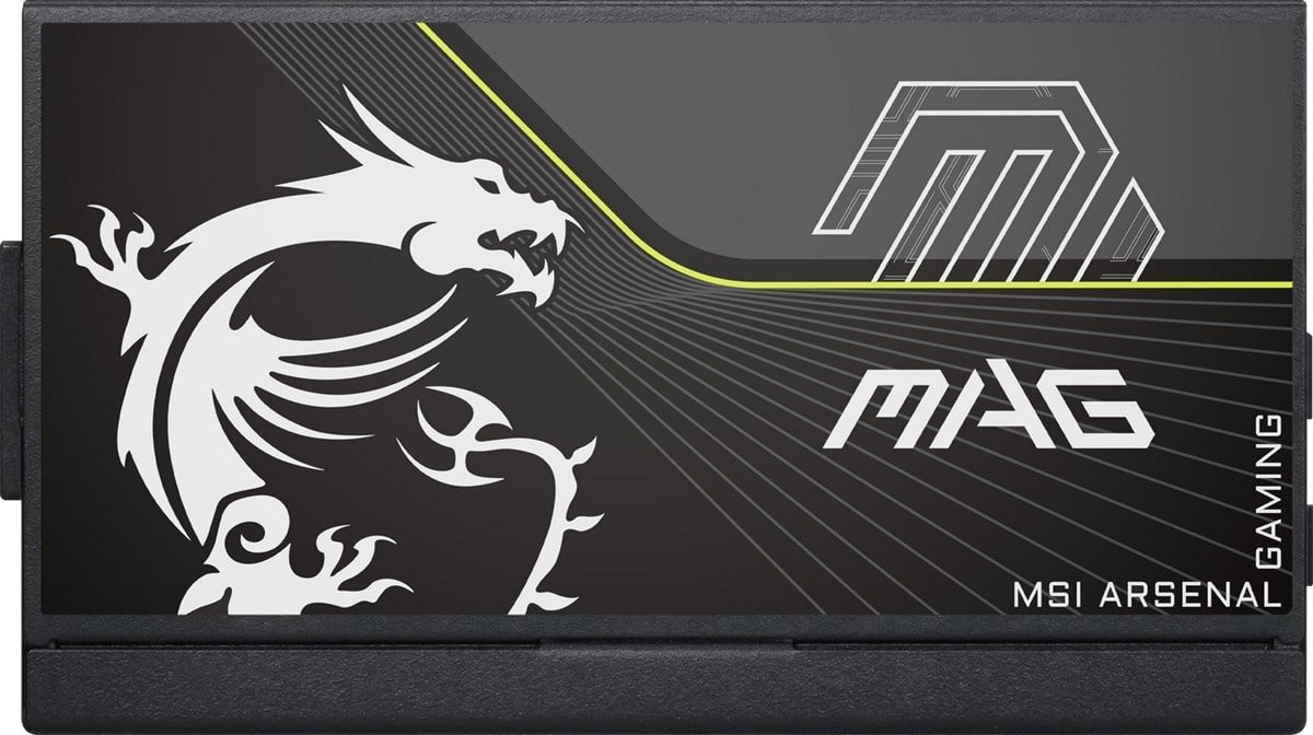 MSI 1200W 80+ PLATINUM MAG A1200PLS PCIE5 Tam Modüler Power Supply