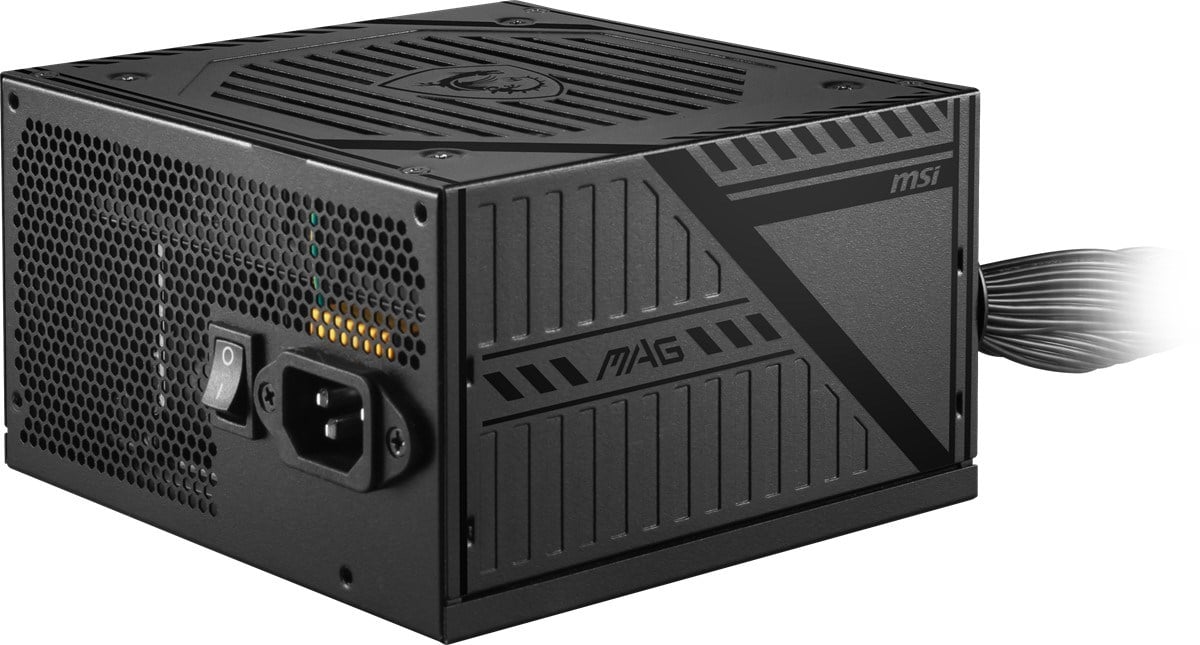 MSI 750w 80+ Bronze MAG A750BN PCIE5 II Power Supply
