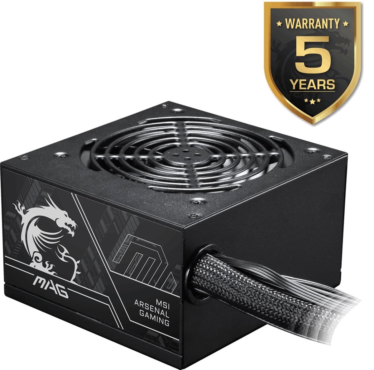 MSI 750w 80+ Bronze MAG A750BN PCIE5 II Power Supply