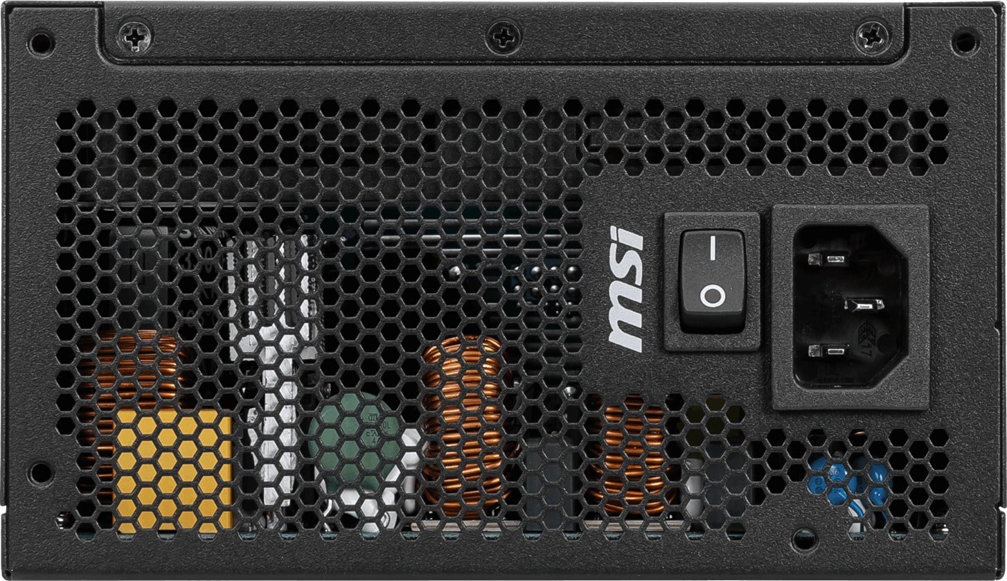 MSI 750W 80+ Gold MAG A750GLS PCIE5 Tam Modüler Power Supply