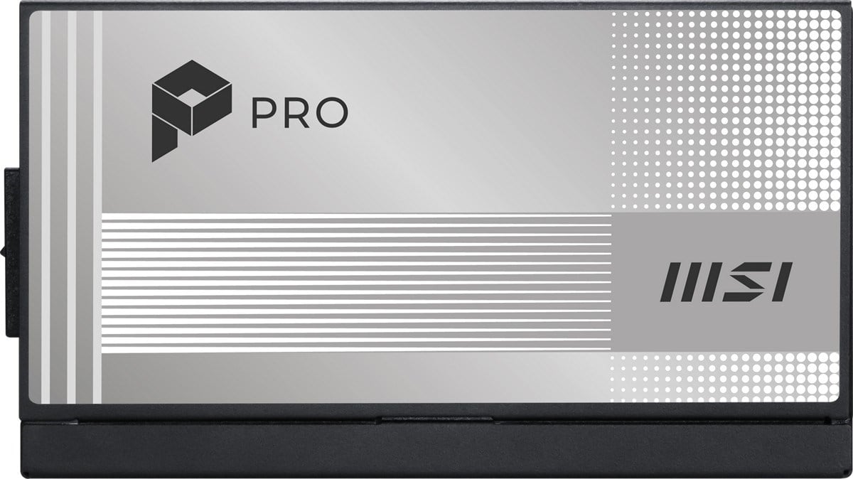 MSI 850w 80+ Platinum PRO A850PL PCIE5 Tam Modüler Power Supply