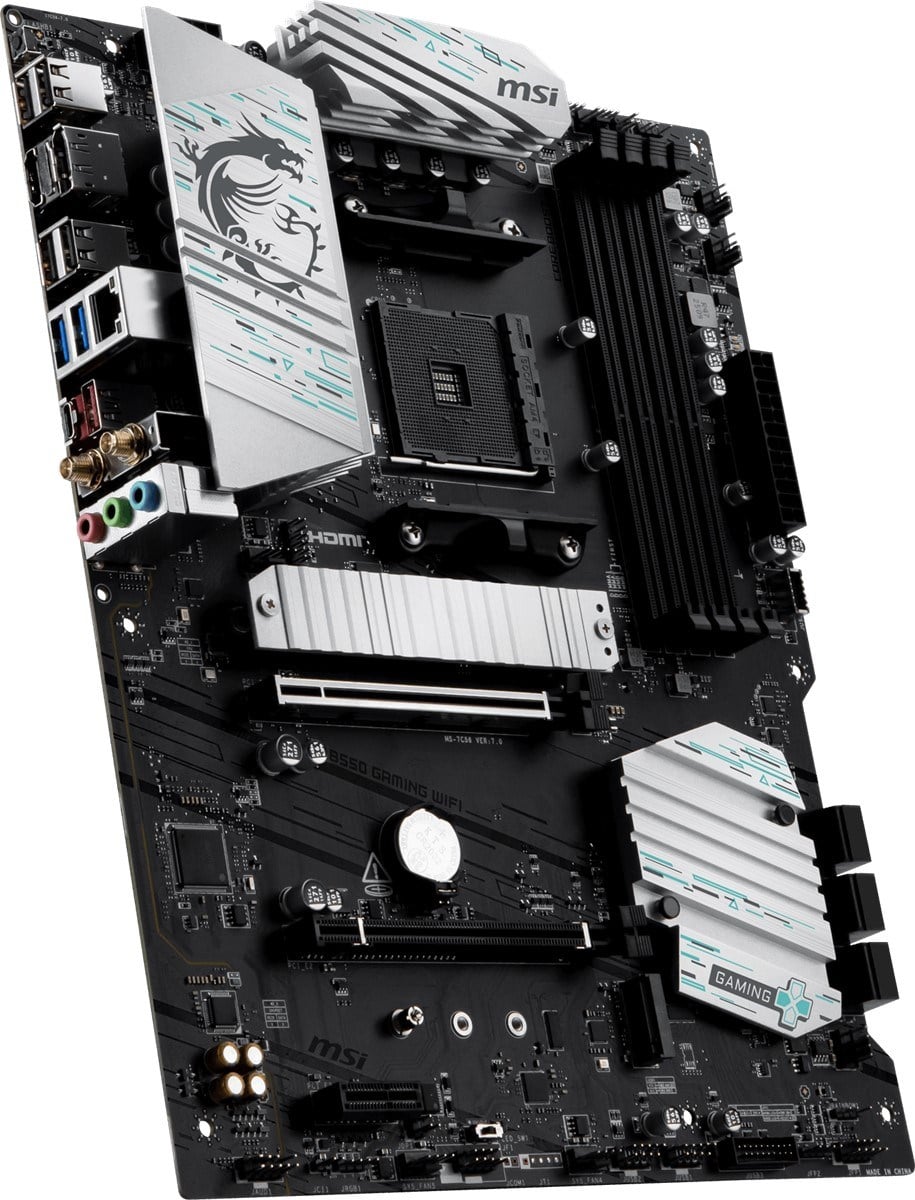 MSI B550 GAMING WIFI5 DDR4 HDMI-DP TYPEC PCIE 4.0 AM4 mATX