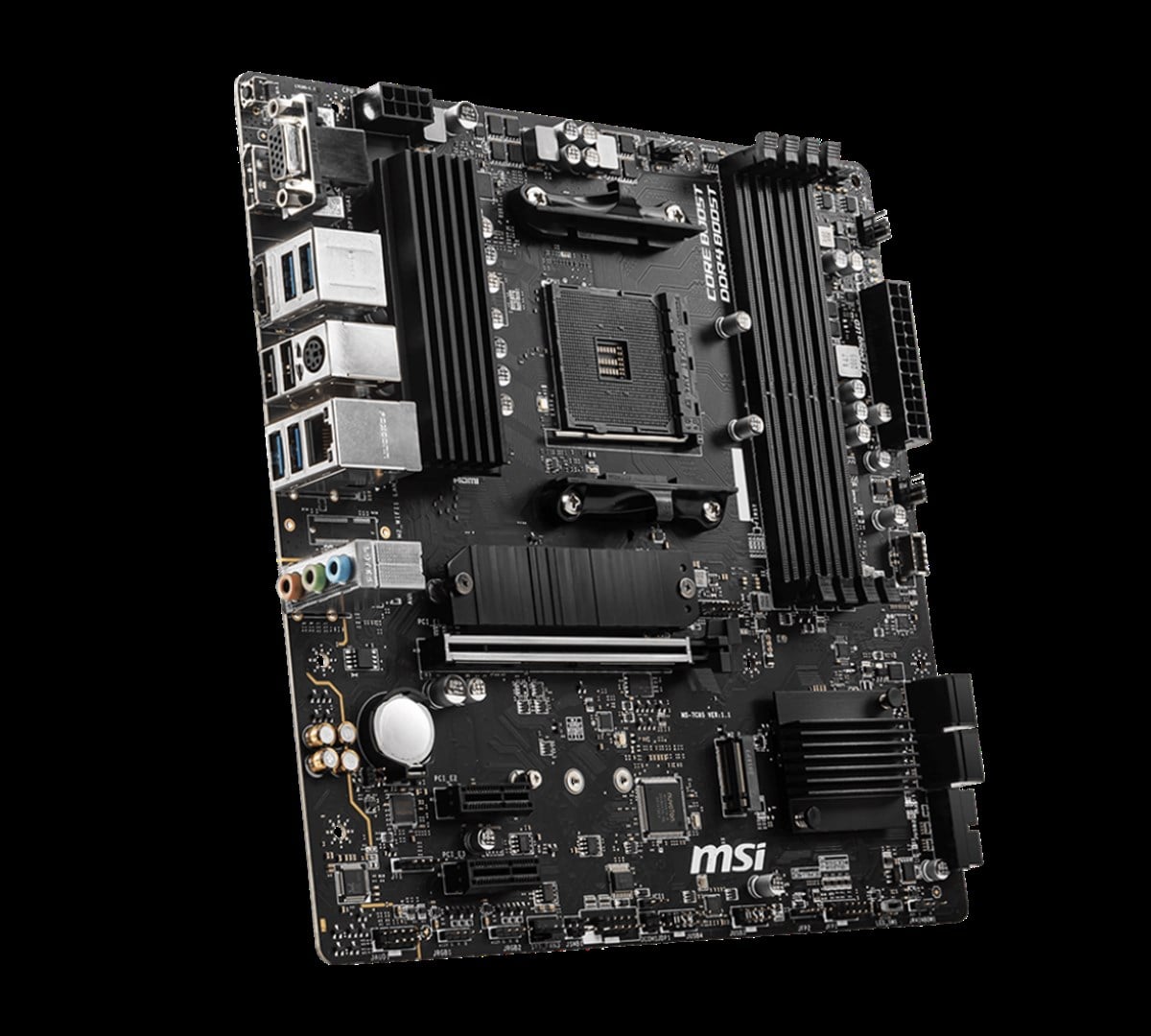 MSI B550M PRO-VDH DDR4 4400MHZ 1XVGA 1XDMI 1XDP 2XM.2 USB 3.2 MATX AM4