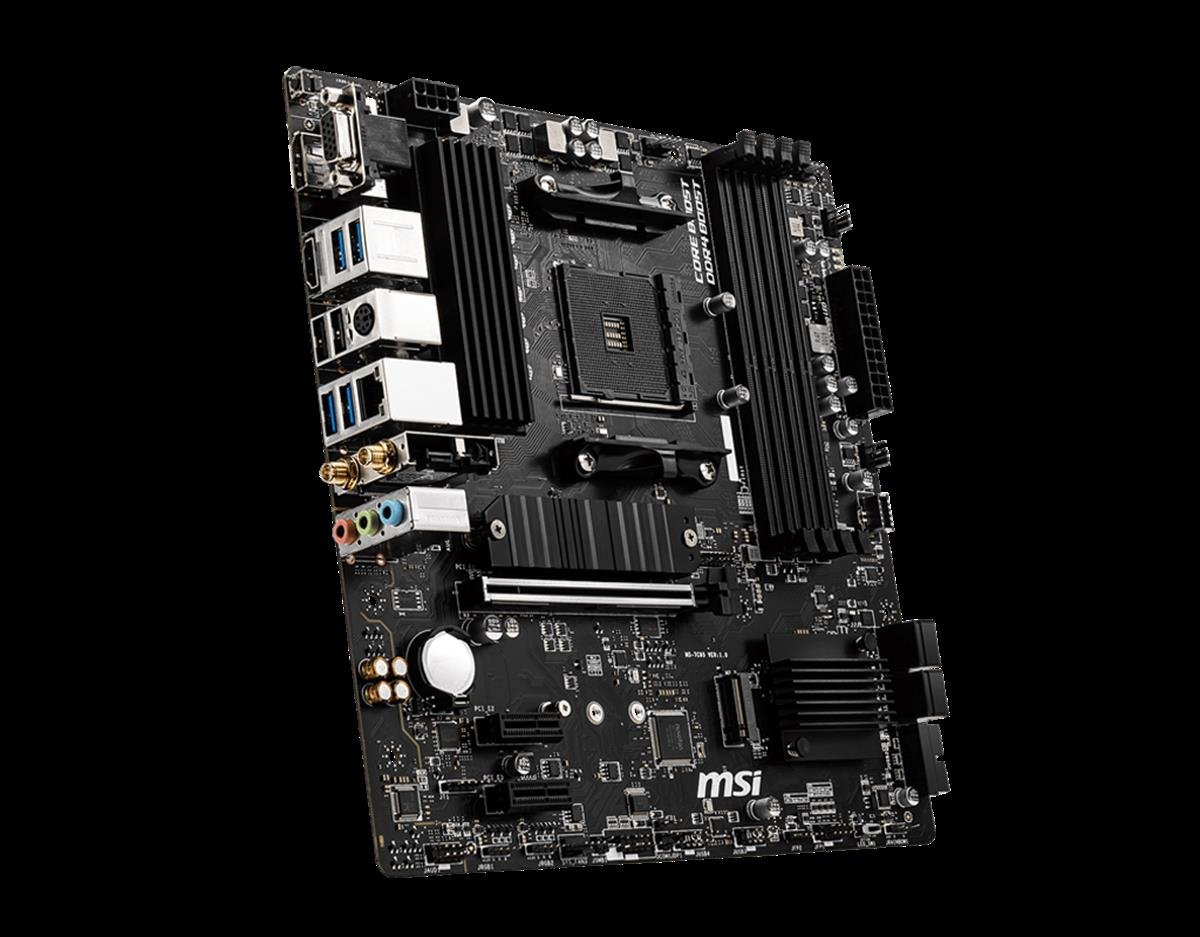 MSI B550M PRO-VDH WIFI DDR4 4400(OC) HDMI MATX AM4