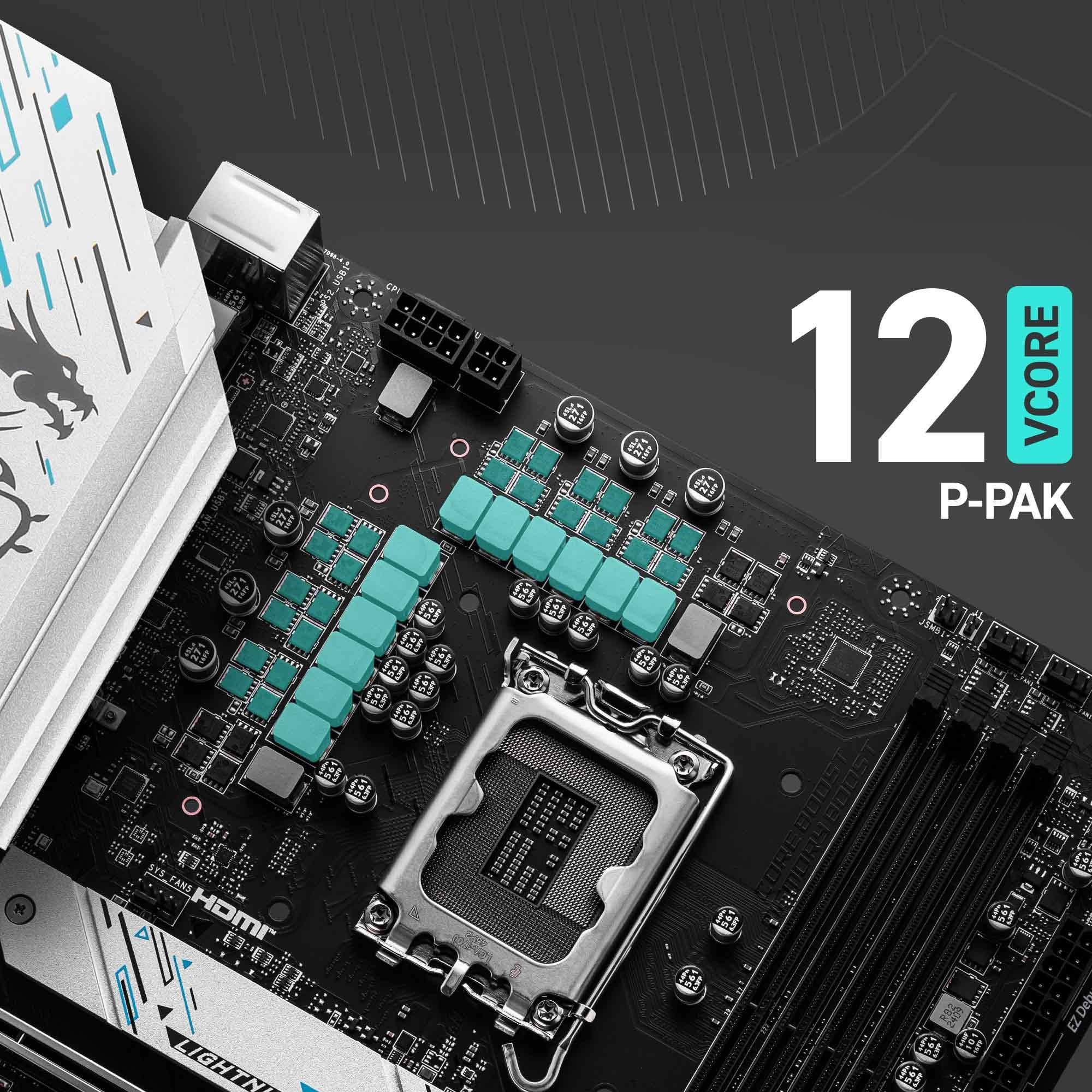 MSI B760 GAMING PLUS DDR4 WIFI-6E HDMI DP PCIE 4.0 1700p ATX