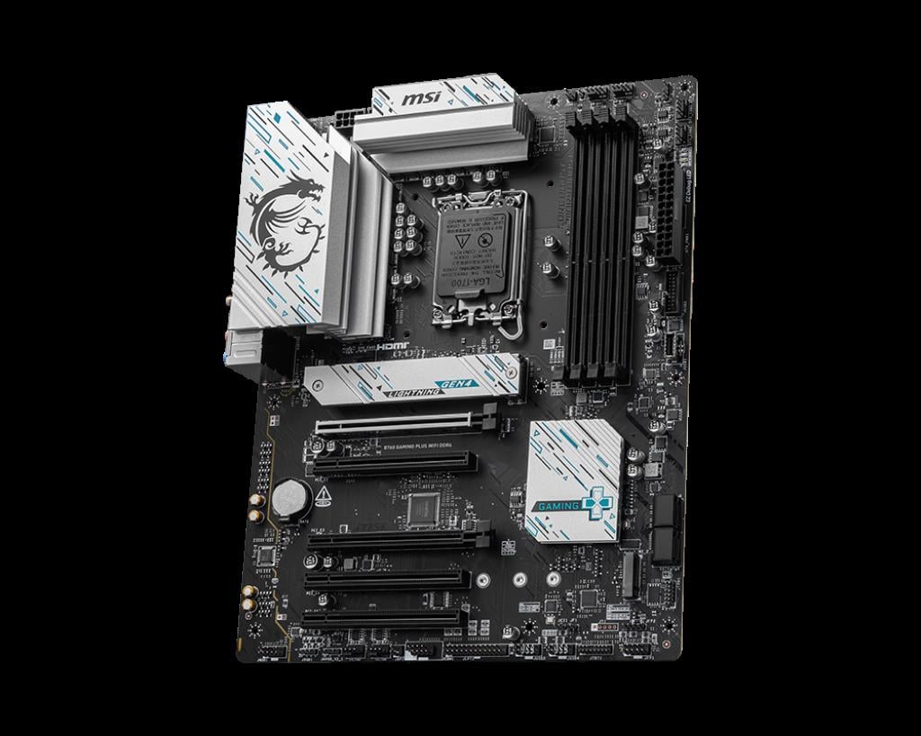 MSI B760 GAMING PLUS WIFI DDR4 M.2 ATX 1700p