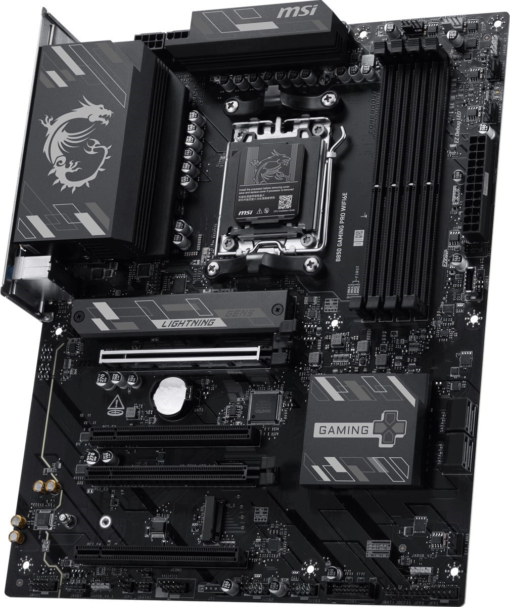 MSI B850 GAMING PRO WIFI6E HDMI-DP TYPEC PCIE 5.0 AM5 ATX