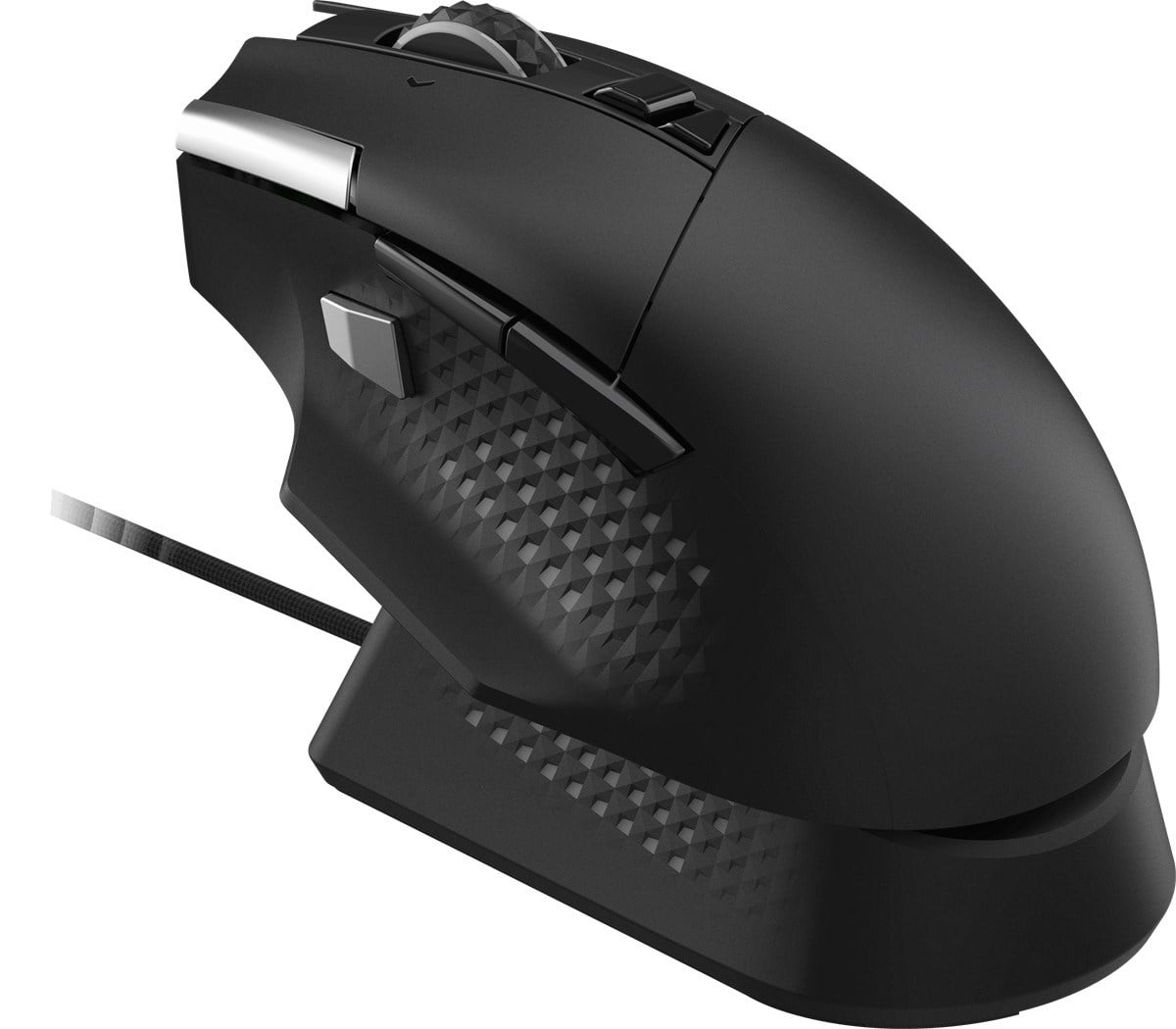 MSI GG Versa Pro Wireless 26000 DPI Kablosuz Oyuncu Faresi + Mouse Dock Pro Şarj Standı Seti