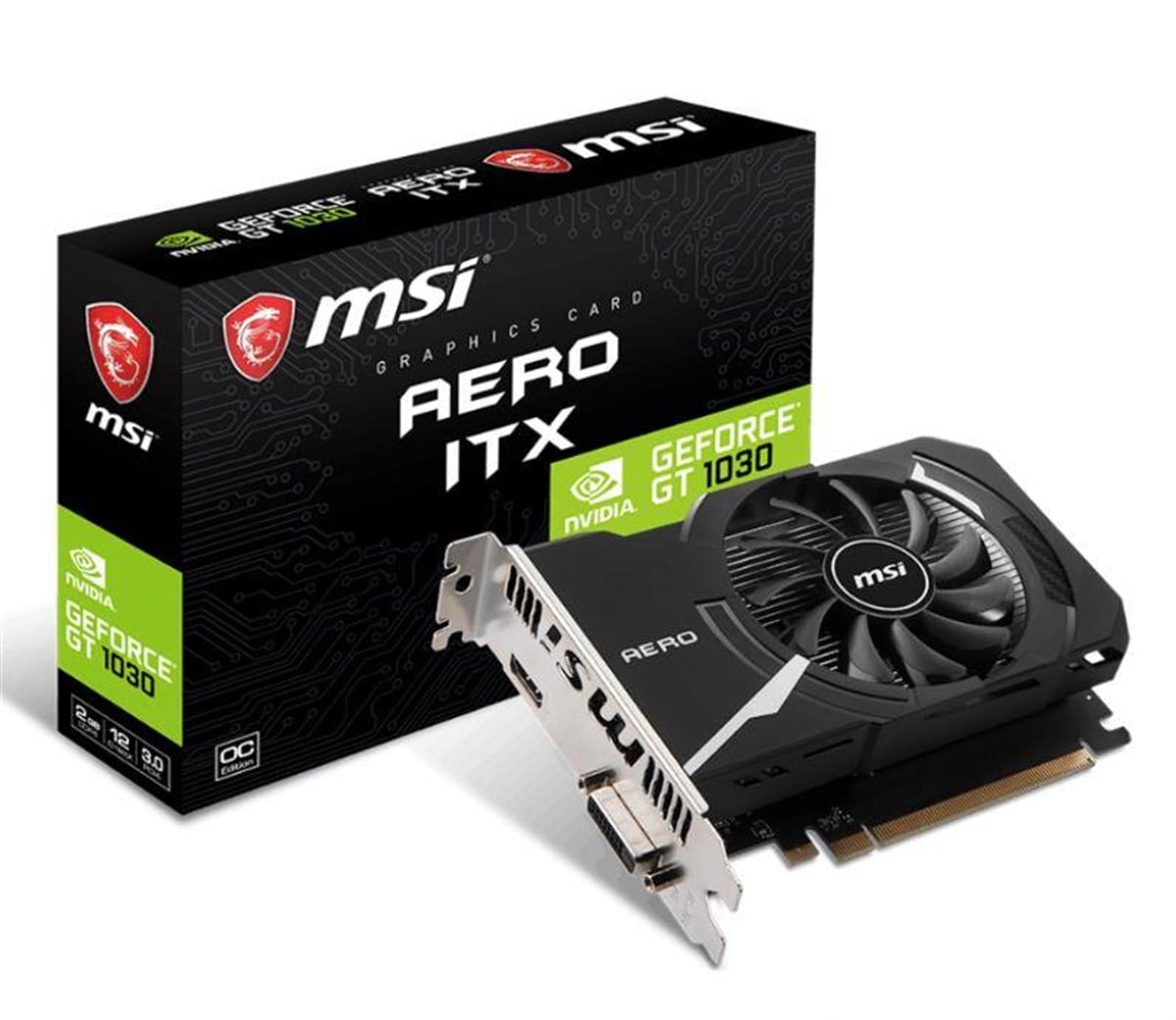 MSI GT1030 AERO ITX 2GD4 OC DDR4 64B 1XHDMI
