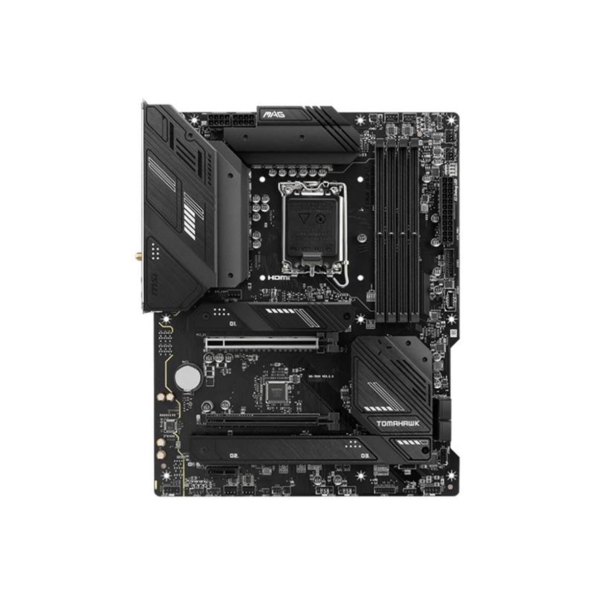 MSI MAG B760 TOMAHAWK WIFI DDR5 5400MHZ 1XHDMI 1XDP 3XM.2 USB 3.2 ATX 1700P (12. VE 13.NESİL İŞLEMCİ İLE UYUMLU)