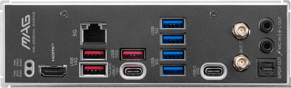MSI MAG B850M MORTAR WIFI7 DDR5 HDMI-DP PCIE 5.0 AM5 mATX