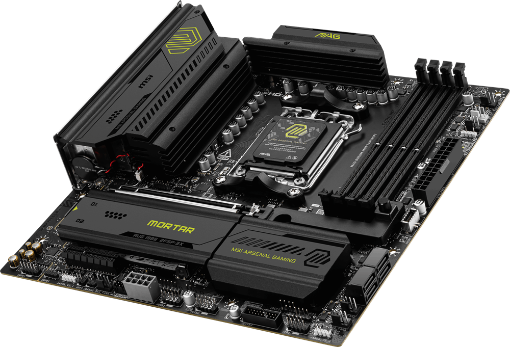 MSI MAG B850M MORTAR WIFI7 DDR5 HDMI-DP PCIE 5.0 AM5 mATX