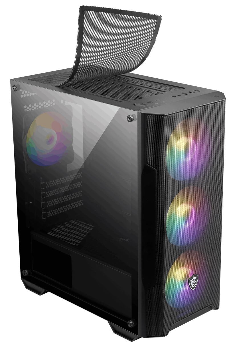 MSI MAG FORGE M100A Gaming Mid-Tower PC Kasası