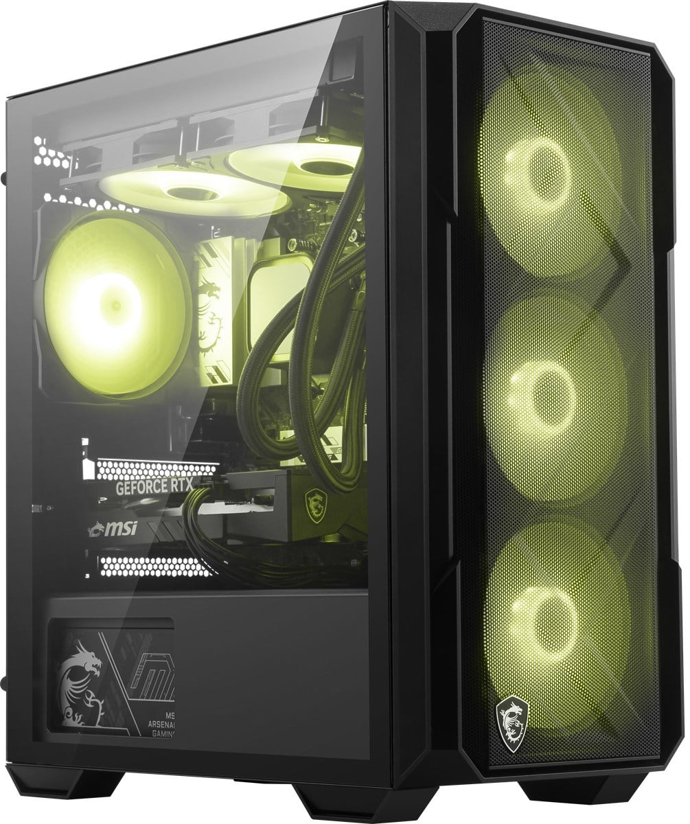 MSI MAG FORGE M120R AIRFLOW Gaming Mid-Tower PC Kasası