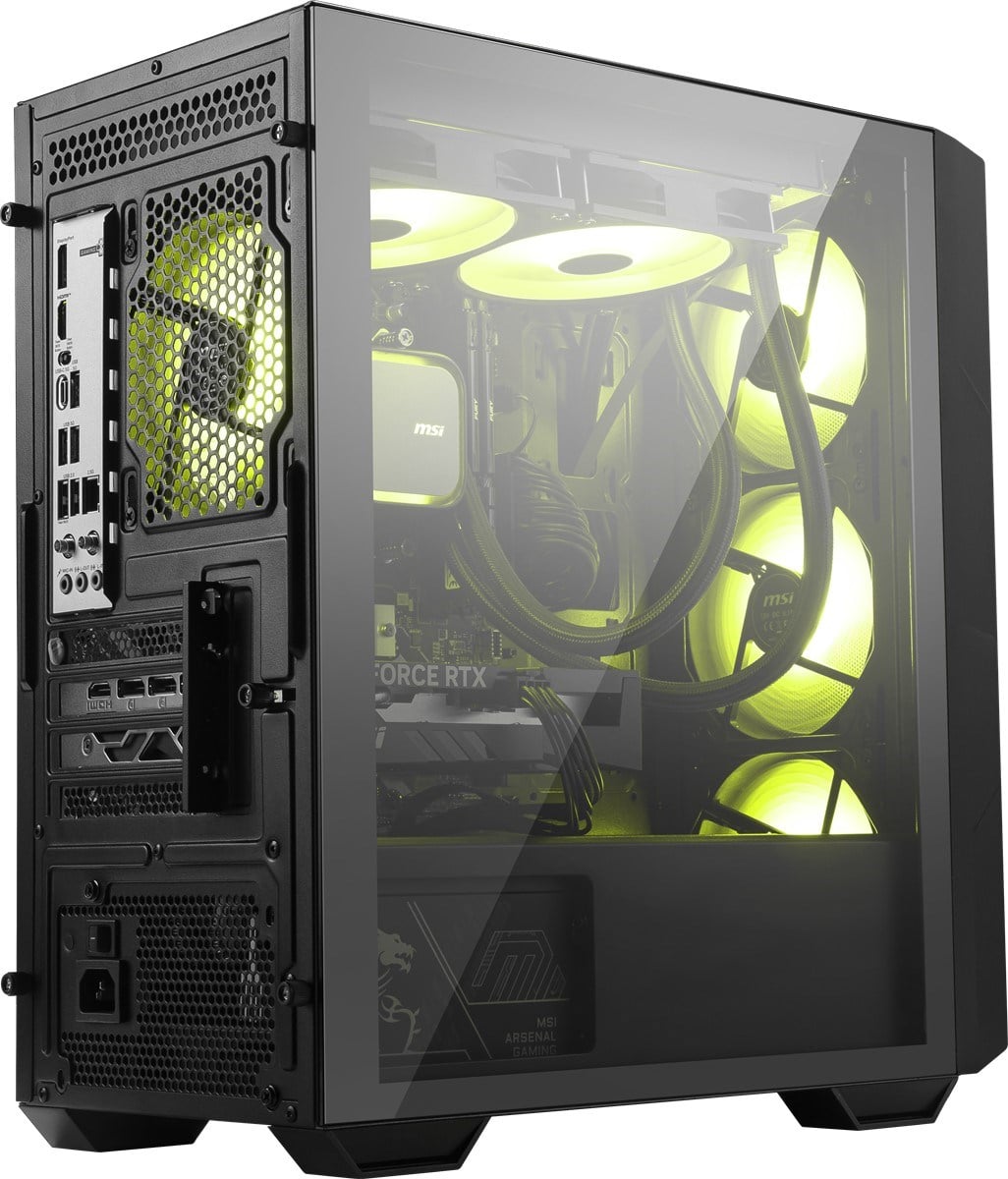 MSI MAG FORGE M120R AIRFLOW Gaming Mid-Tower PC Kasası