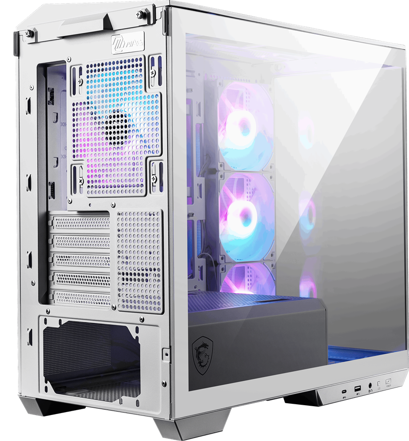 MSI MAG PANO M100R PZ WHITE Gaming Mid-Tower PC Kasası Beyaz