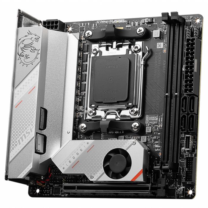 MSI MPG B650I EDGE WIFI DDR5 HDMI M.2 USB 3.2 LAN WİFİ MITX AM5