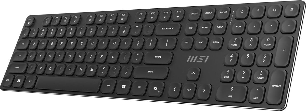 MSI Q TR FORGE K210 Wireless Combo 2.4GHz Şarjlı Klavye Mouse Seti