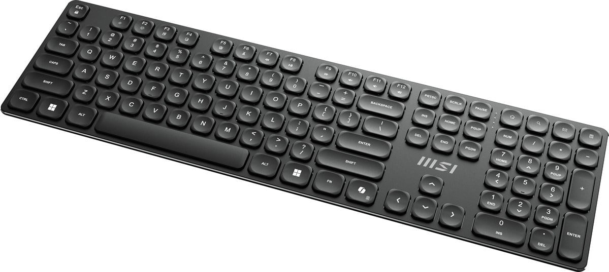 MSI Q TR FORGE K210 Wireless Combo 2.4GHz Şarjlı Klavye Mouse Seti