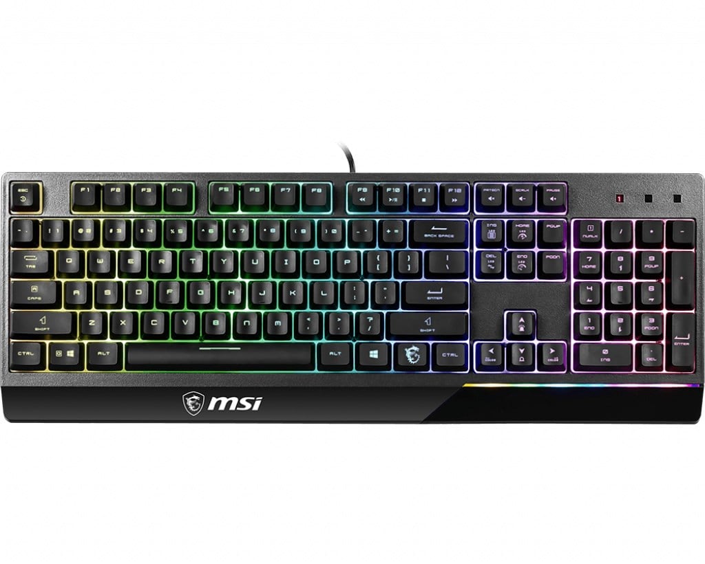MSI Q TR Vigor GK30 RGB Mekanik Hisli Siyah Oyuncu Klavyesi