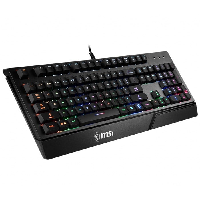 MSI VIGOR GK20 MEKANIK HISLI RGB TURKCE GAM KLAVYE